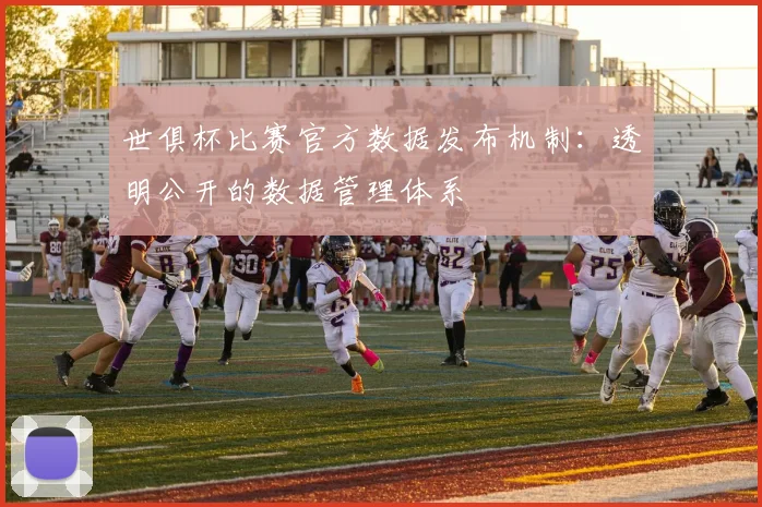 世俱杯比赛官方数据发布机制：透明公开的数据管理体系